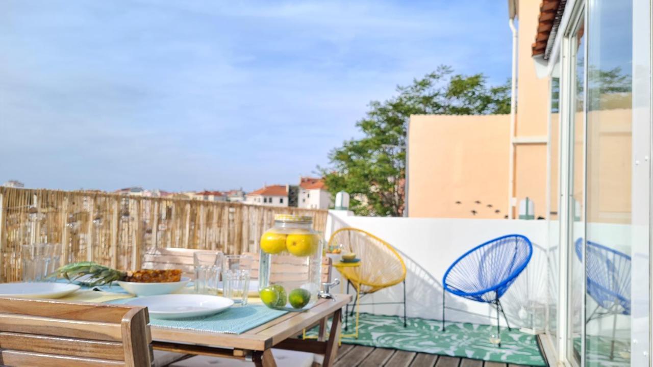 Happy - With A View, Private Terrace & Ac Apartamento *